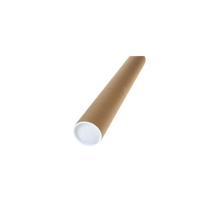Tubo Porta Desenhos Cartão 110cm Diâmetro 7,6cm