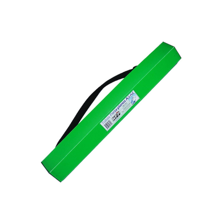 Tubo Porta Desenhos Plástico 45cm A3-A2 Diâmetro 7cm Sortido