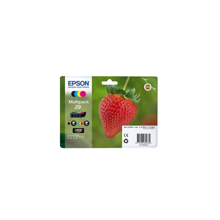 Pack Tinteiros Epson 29 4 Cores C13T29864010