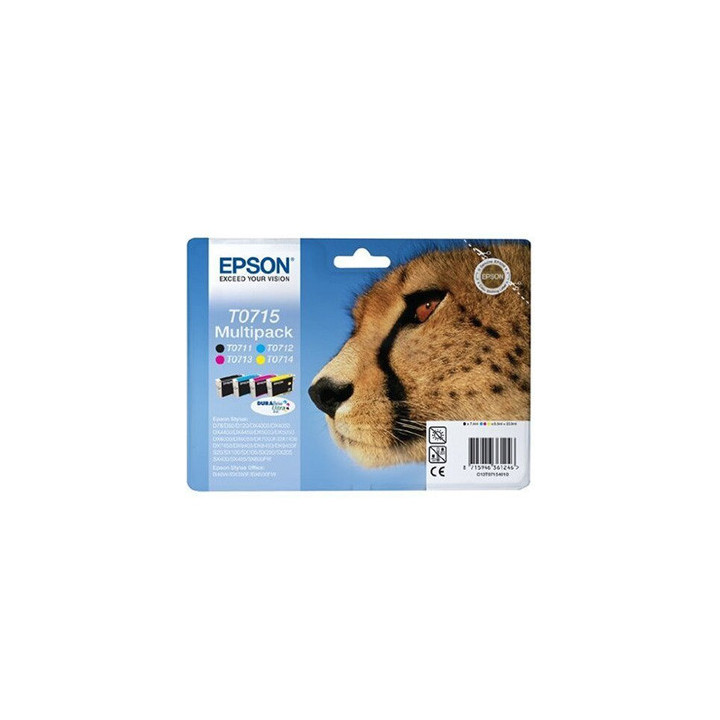 Pack Tinteiros Epson T0715 4 Cores C13T07154010
