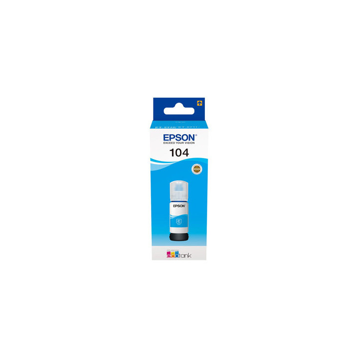 Tinteiro Epson 104 Azul C13T00P240 70ml 7500 Pág.