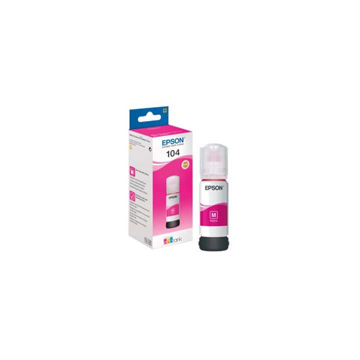 Tinteiro Epson 104 Magenta C13T00P340 70ml 7500 Pág.