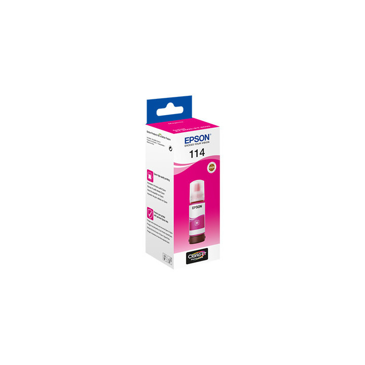Tinteiro Epson 114 Magenta C13T07B340 70ml