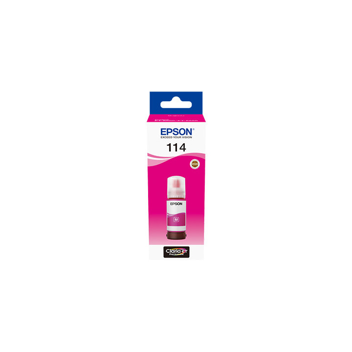 Tinteiro Epson 114 Magenta C13T07B340 70ml