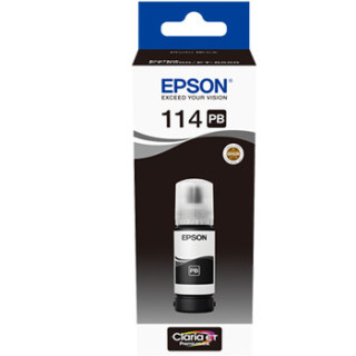 Tinteiro Epson 114 Preto Photo C13T07B140 70ml
