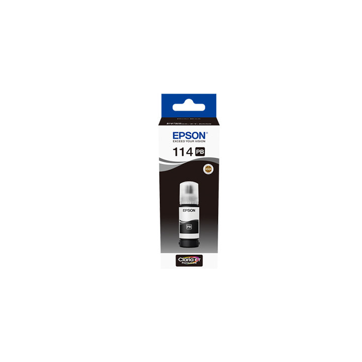 Tinteiro Epson 114 Preto Photo C13T07B140 70ml