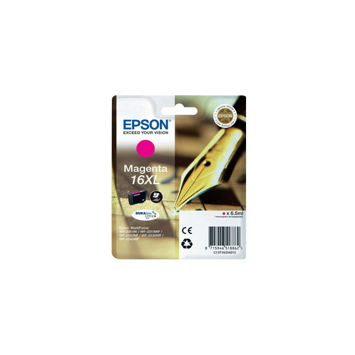 Tinteiro Epson 16XL Magenta C13T16334010 3,2ml