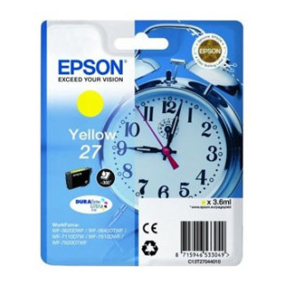Tinteiro Epson 27 Amarelo C13T27044010 3,6ml