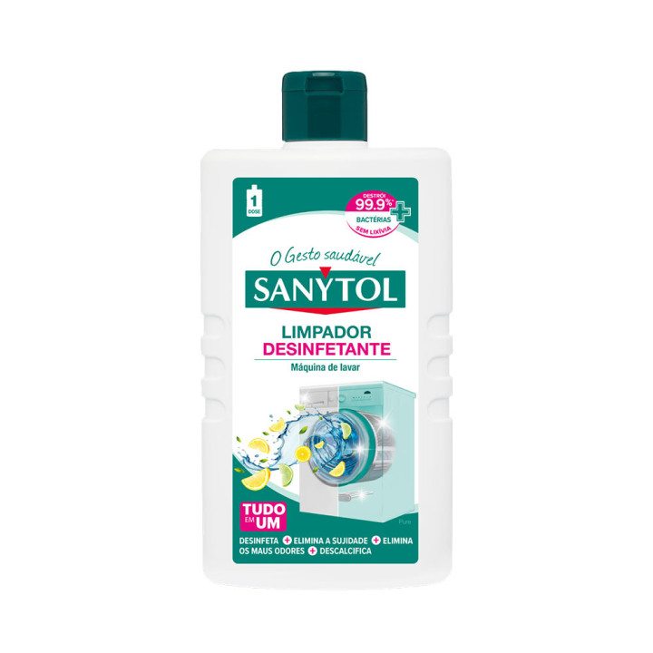 Limpa Máquina Roupa Desinfetante Sanytol 240ml
