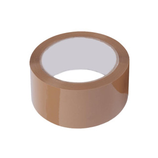 Fita Adesiva 75mmx66m Castanha PP 6un