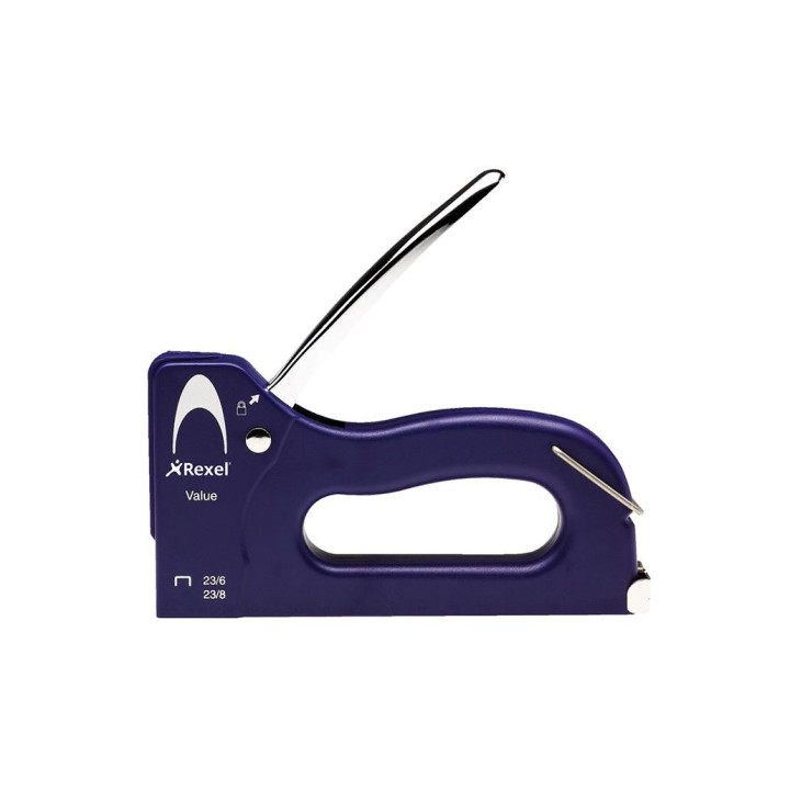 Agrafador Pistola Rexel Value Full Strip Azul