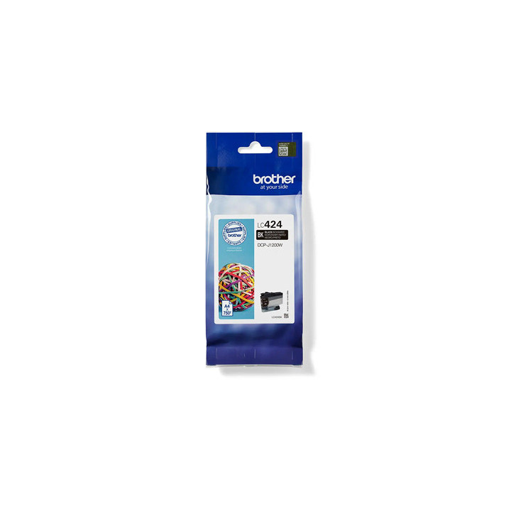 Tinteiro Brother LC424BK Preto 750 Pág.