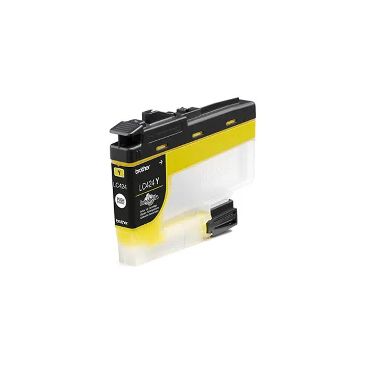 Tinteiro Brother LC424Y Amarelo 750 Pág.