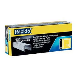 Agrafos Rapid para Pistola Agrafadora 13/6 Cx 5000un