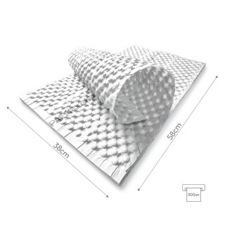Papel Bolhas 58x38cm 70g Branco 300un