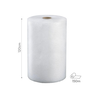 Plástico Proteção com Bolhas de Ar 120cmx150m Rolo