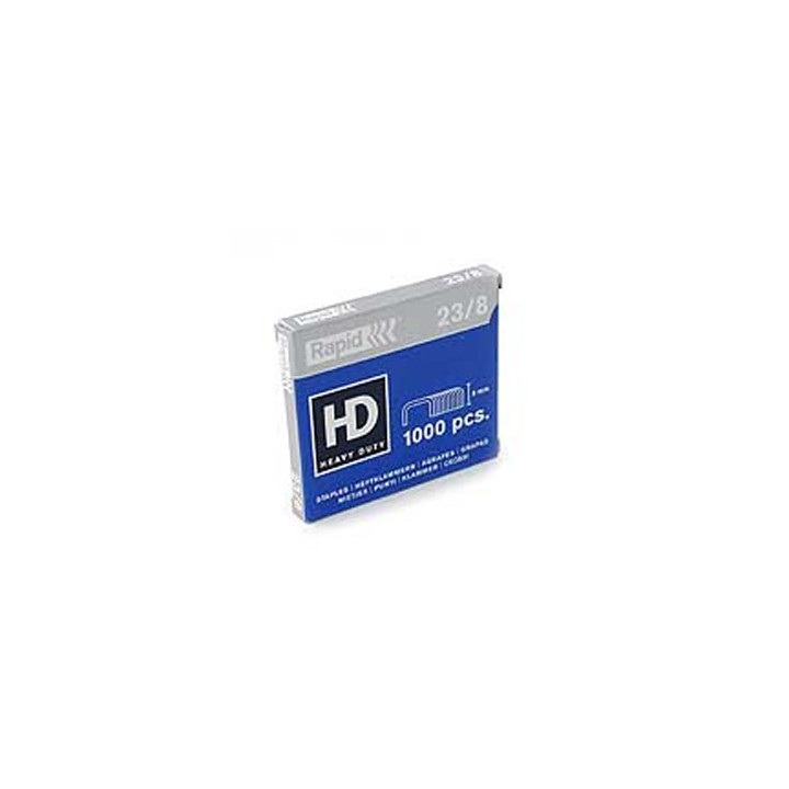 Agrafos 23/8 Rapid (10/40 Folhas) Cx1000un