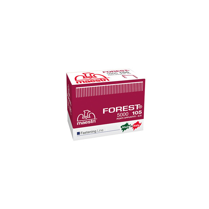 Agrafos 105 Forest (5mm) para Rocamatica 114 Cx. 5000un