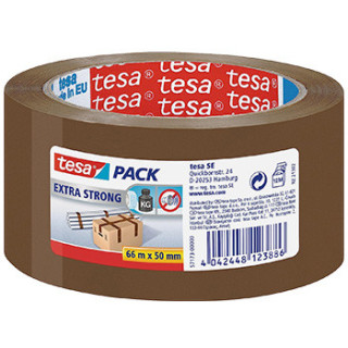 Fita Adesiva 50mmx66m Castanha PP Tesa 4089 2un