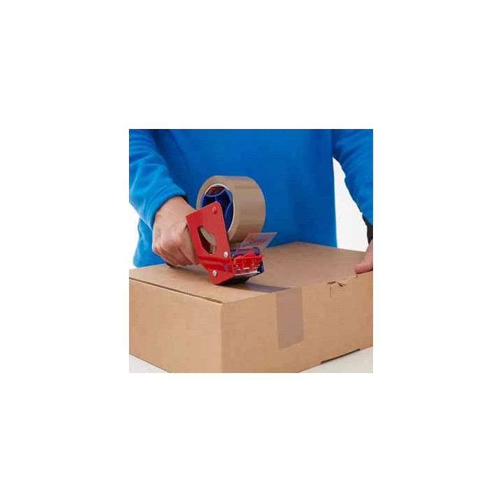 Fita Adesiva 38mmx66m Castanha PVC Tesa 4120 2un