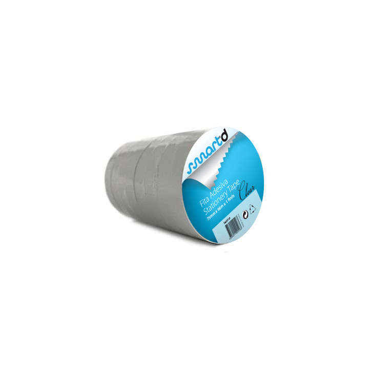 Fita Adesiva 75mmx66m Transparente PP (baixo ruído) 6un