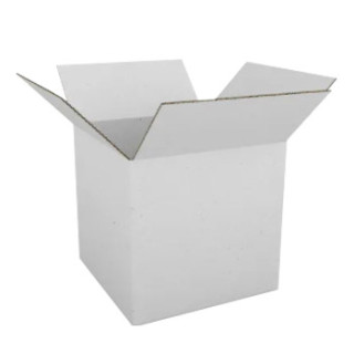 Caixa Cartão Duplo 350x250x200mm Branco 10un