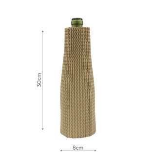 Manga Tubular de Cartão para Garrafa 30x8cm 100un